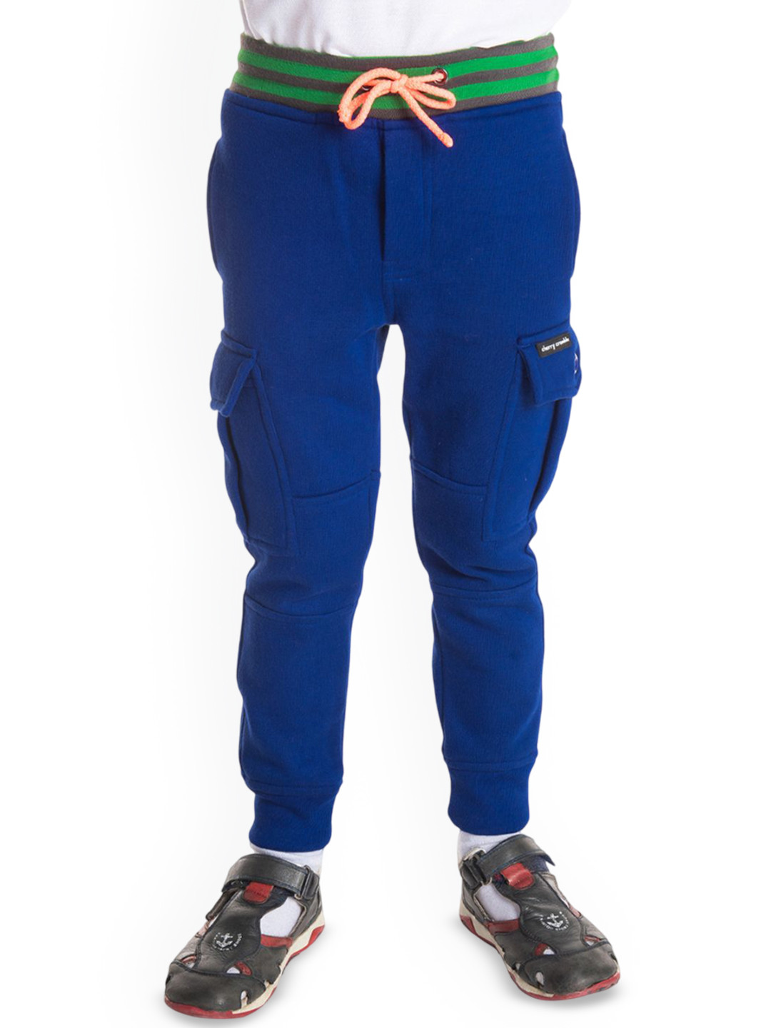 Cherry Crumble Kids Mid-Rise Cargo Joggers