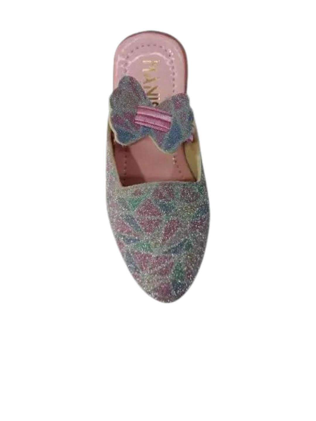 TK Creation Girls Printed Mules Flats