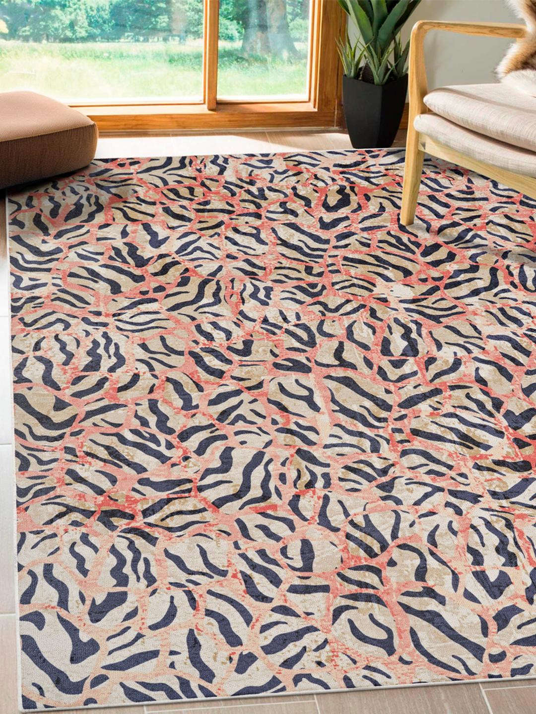 Kaleen India Rose Gold Polyester Carpets