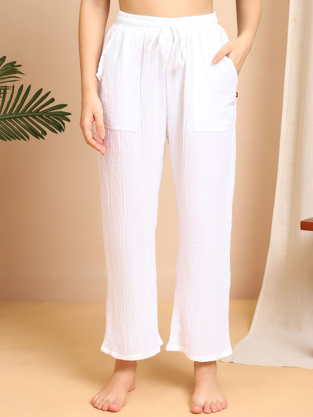 TAG 7 Mid-Rise Straight-Leg Lounge Pants