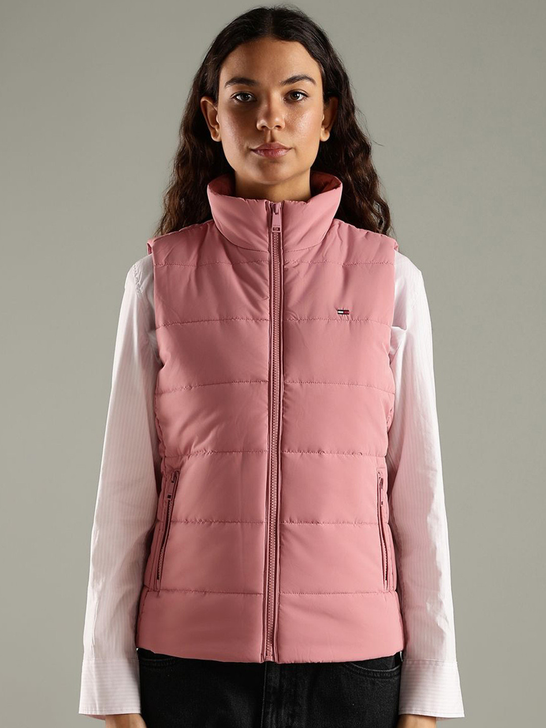 Tommy Hilfiger Europe Women Solid Padded Jacket