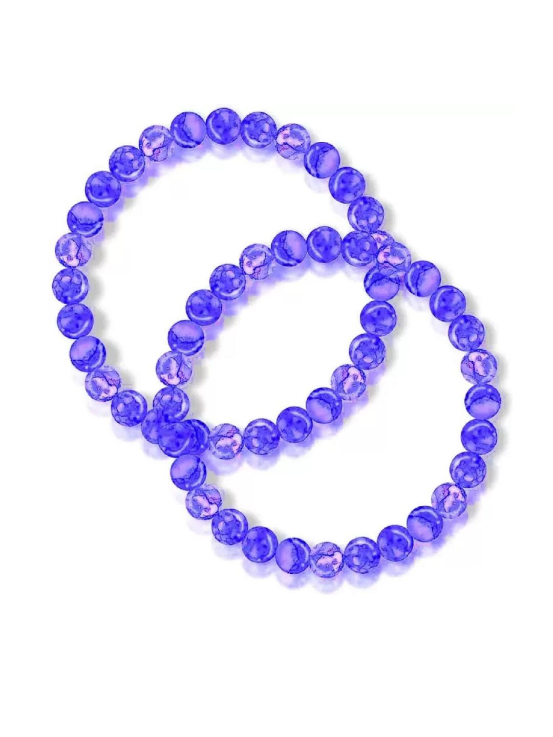 QNAM Purple Fabric Bracelet