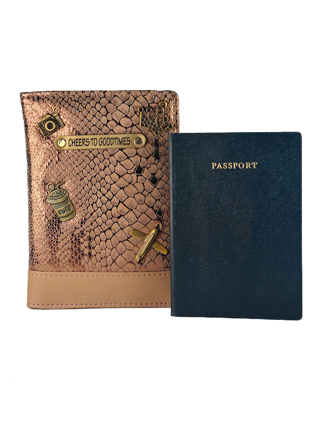 TPC Gifts Textured Compact Passport Cover Travel Accessory