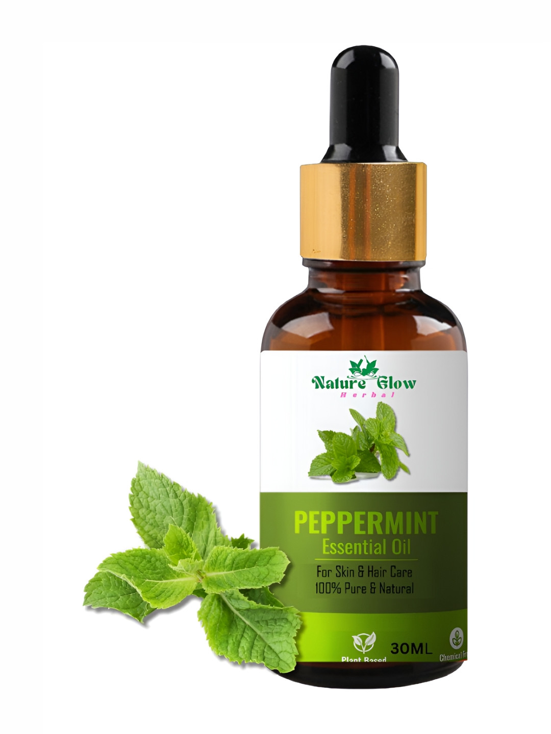 Nature Glow Herbal Peppermint Essential Oil - 30 ml