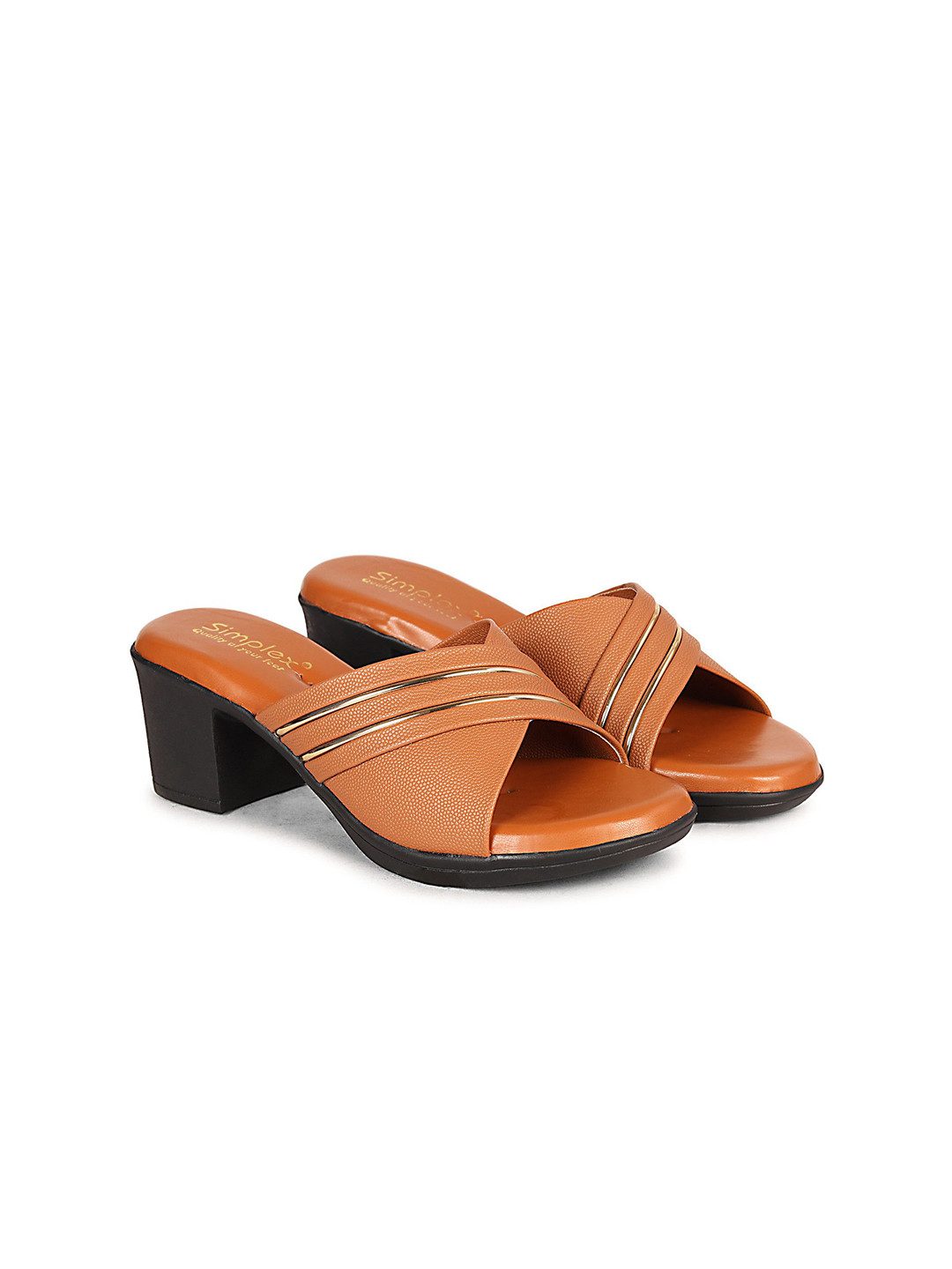 Simplex Footwear Women Block Heel Sandals