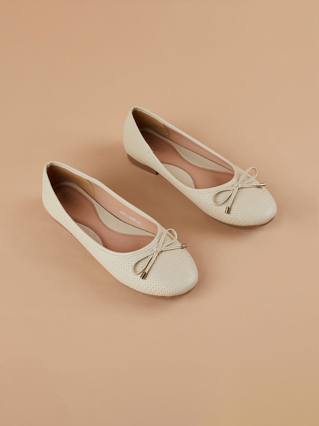 Ginger by Lifestyle Women Leather Ballerinas