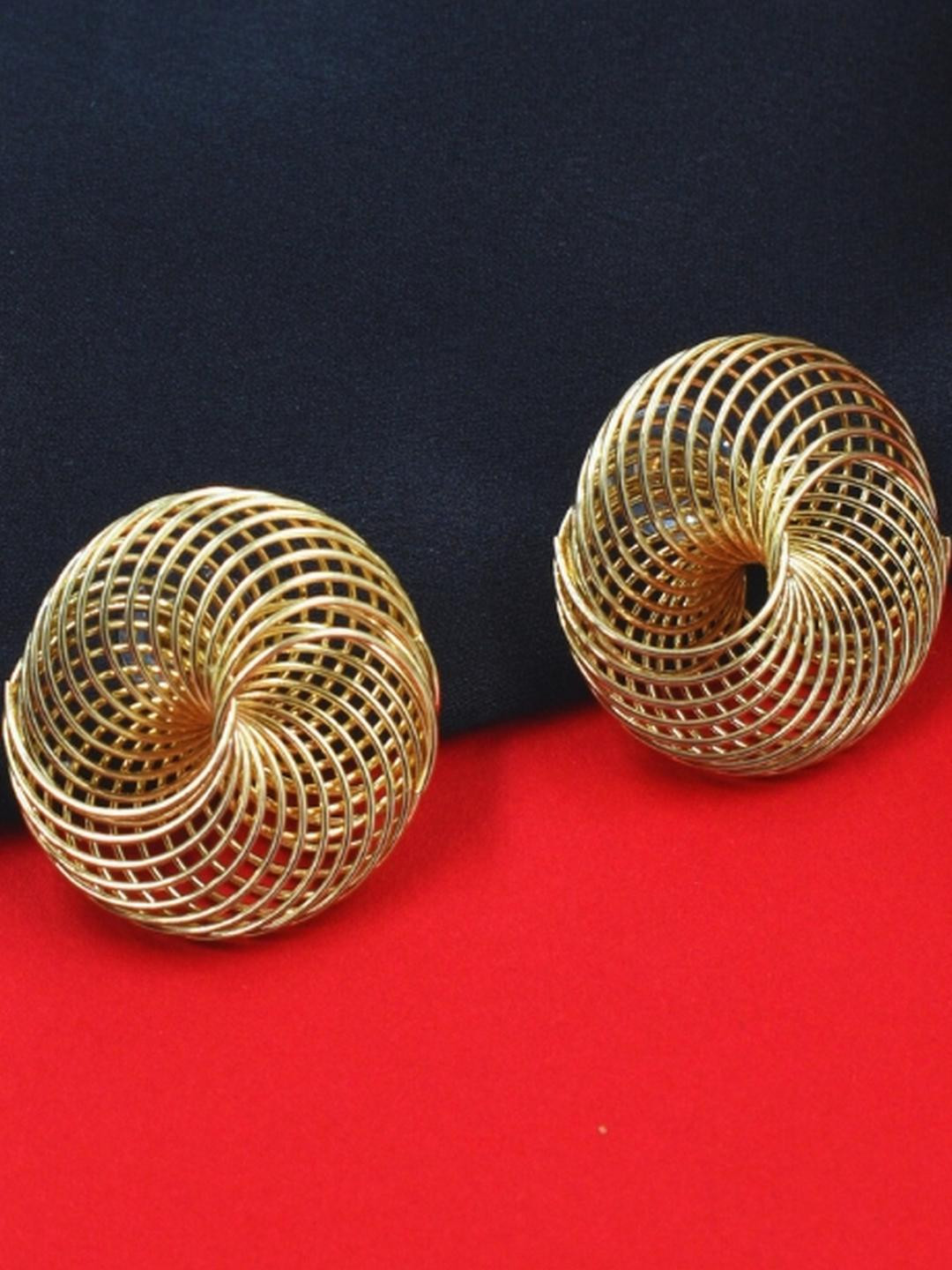 J & C Fashion Are Stainless Steel Gold-Plated Earrings