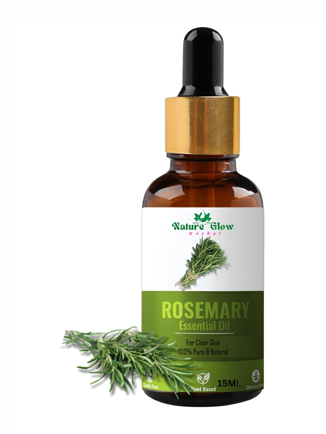 Nature Glow Herbal Rosemary Essential Oil - 15ml