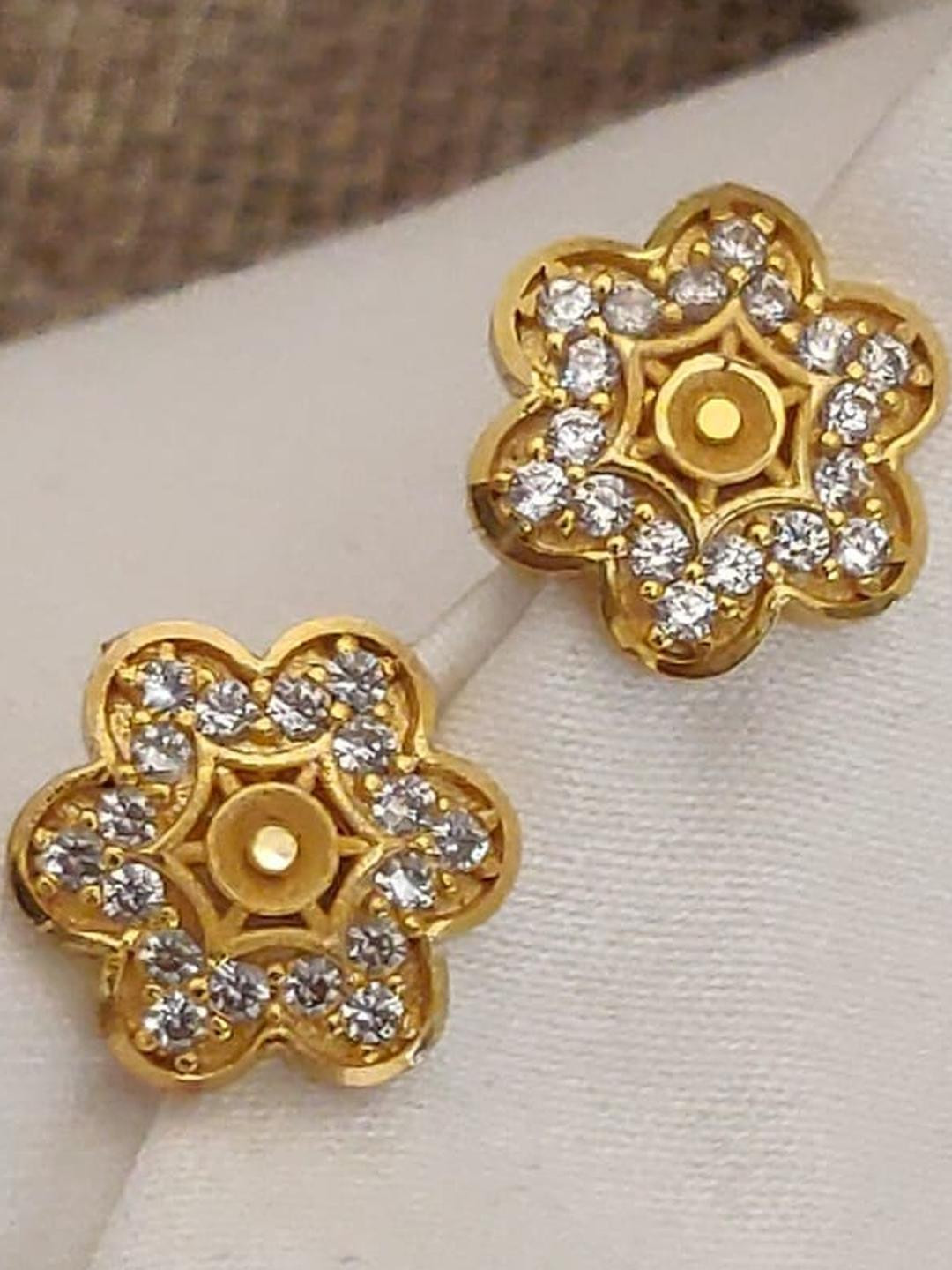 RUPALI FASHION Gold-Plated Alloy Earrings