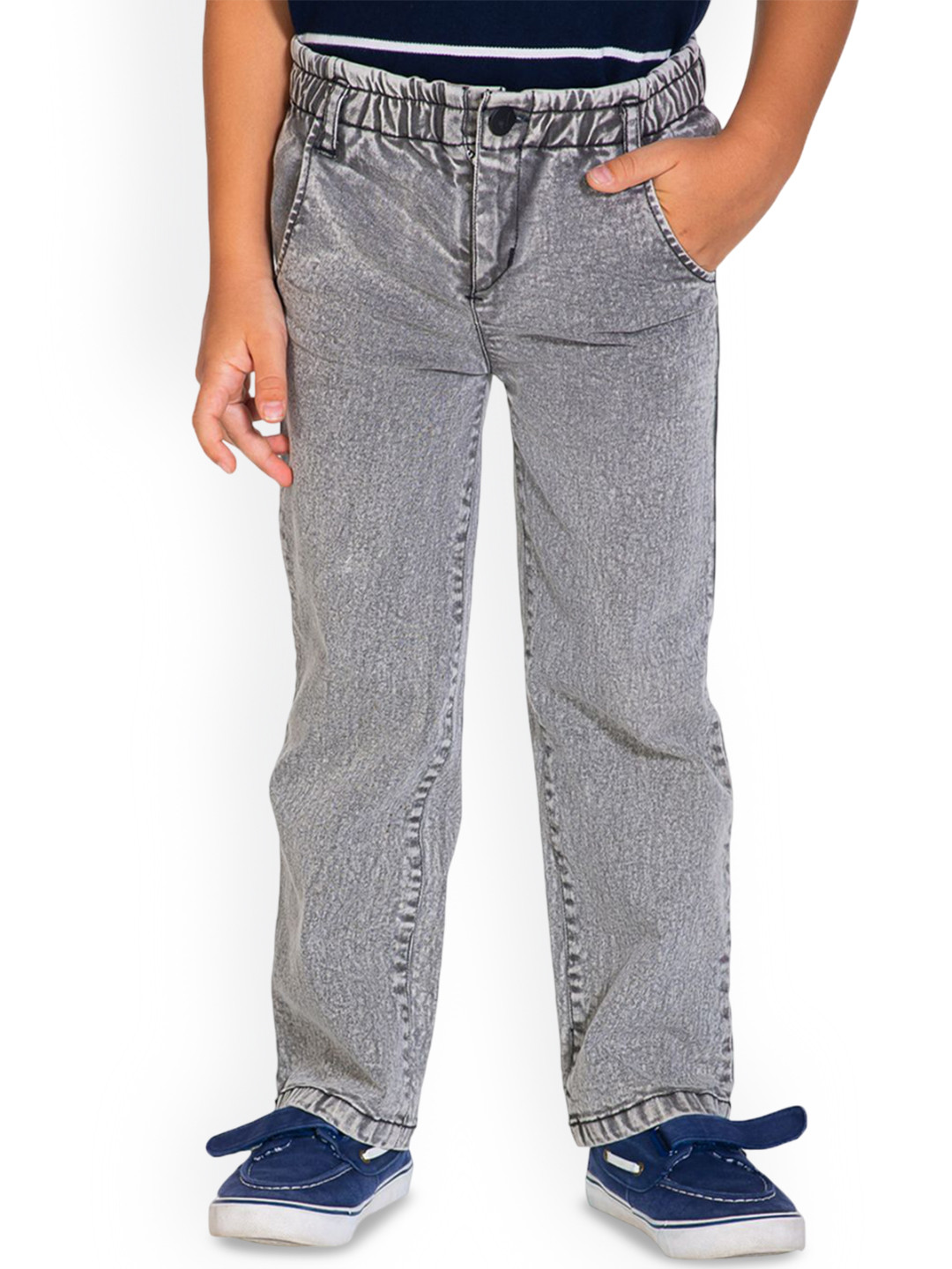 Cherry Crumble Kids Mid-RiseHeavy Fade  Jeans