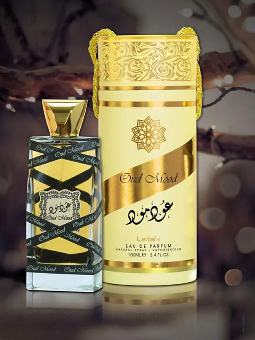 Lattafa Oud Mood Long Lasting Eau De Parfum - 100 ml