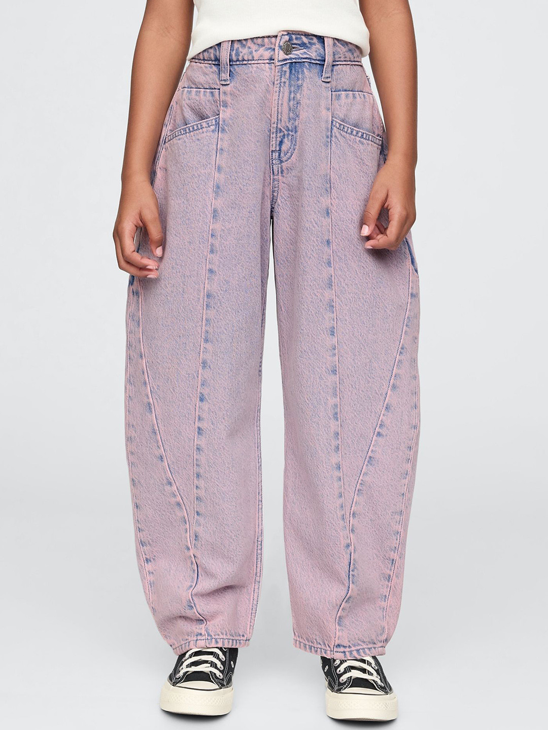 GAP Girls Relaxed Fit Mid-Rise Jeans