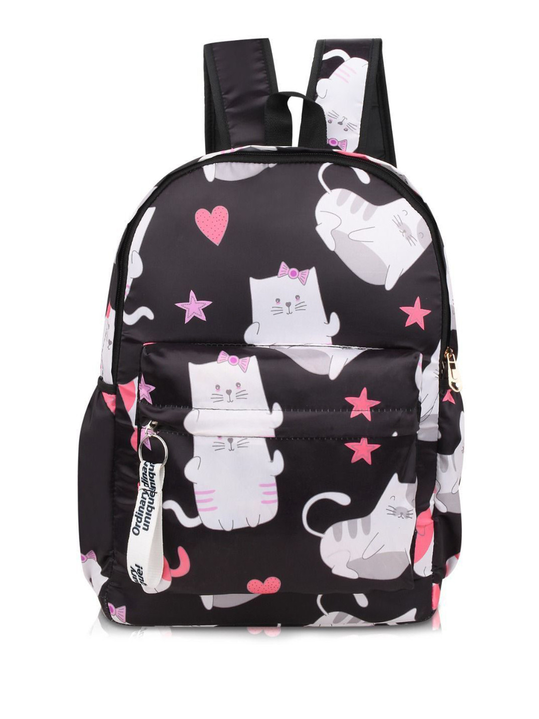 JAISOM Women Graphic Printed Up to 23 Litres Backpack With Zip Pouch