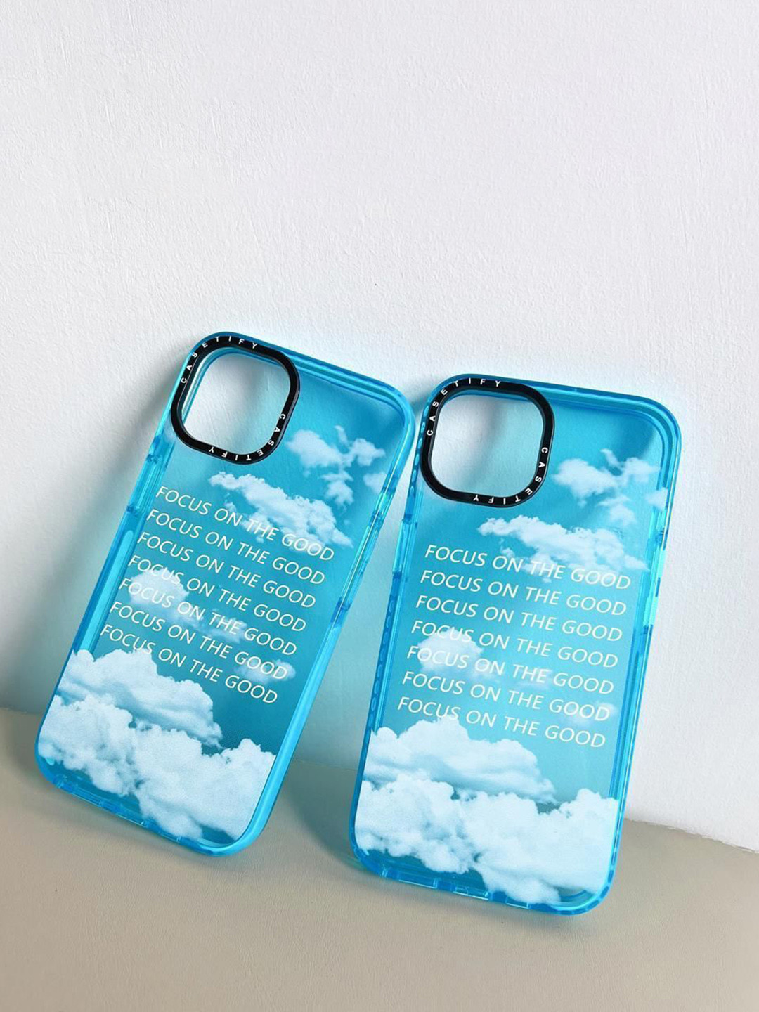 CASE CREATION Cloud Printed iPhone 14 Pro Max Back Case Mobile Accessories