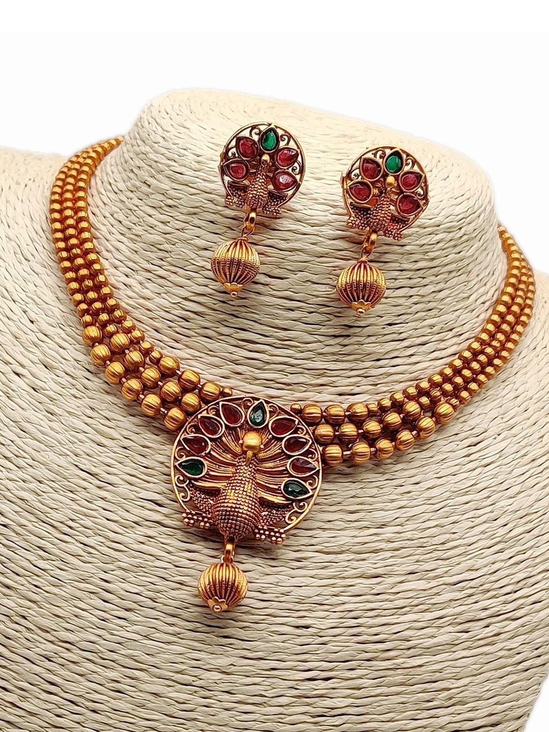 ORBIS  Copper Jewellery Set