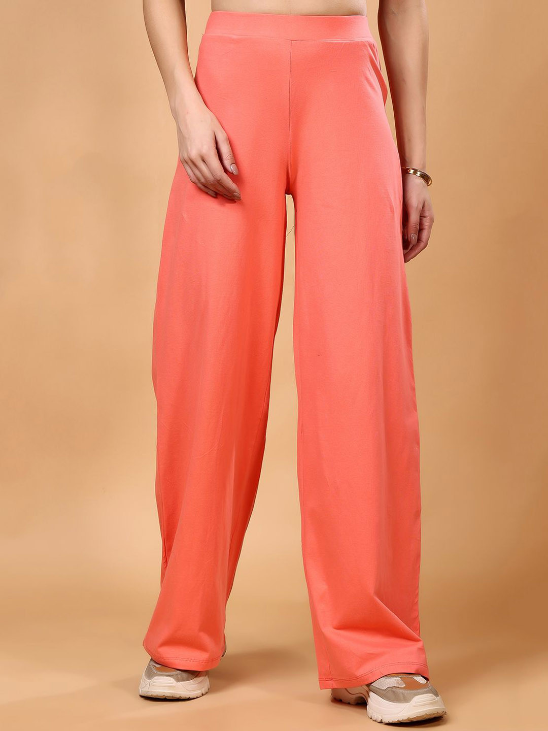 MINOS Women High-Rise Flared Trousers