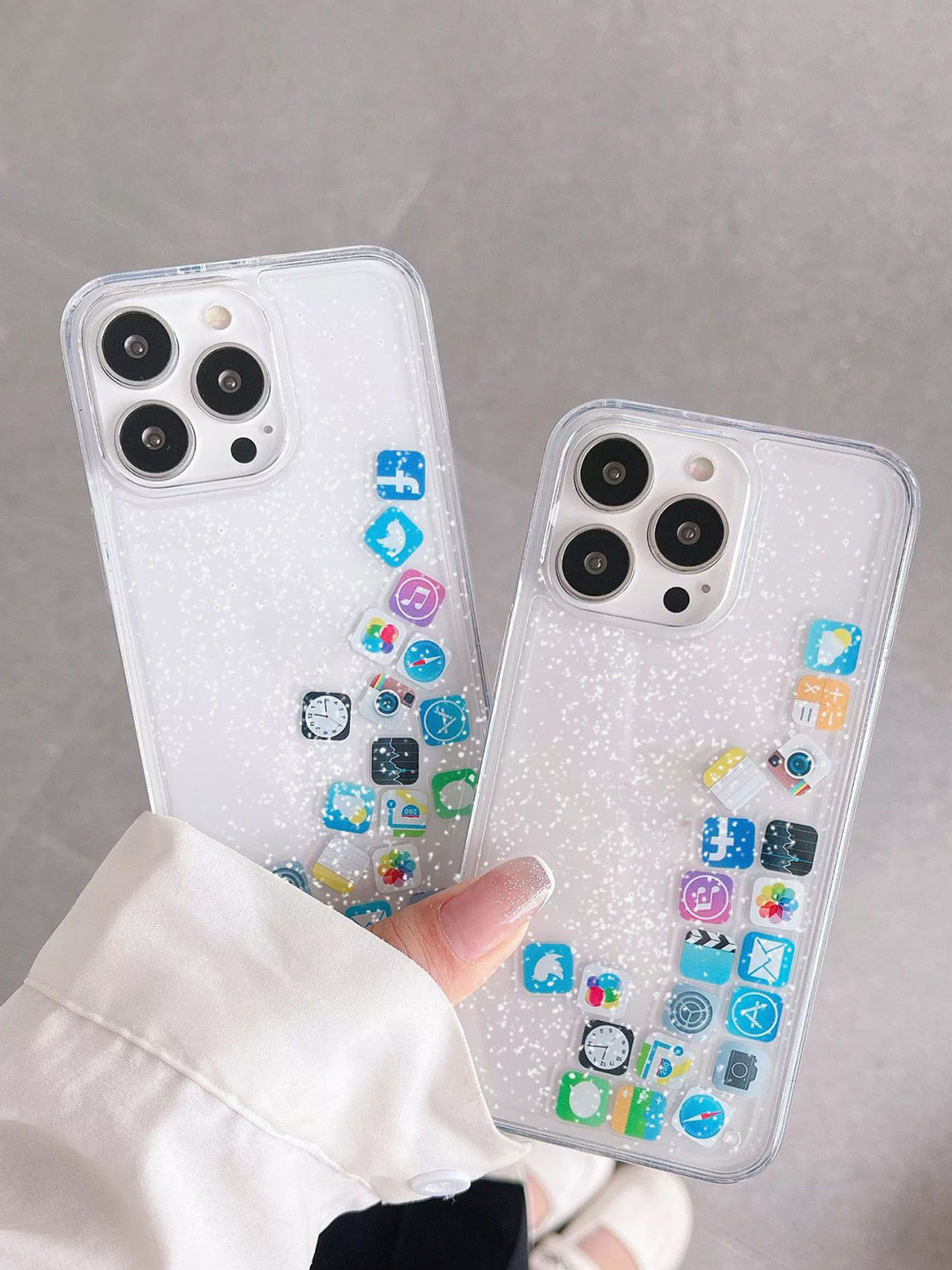 CASE CREATION Liquid Glitter iPhone 6 Back Case