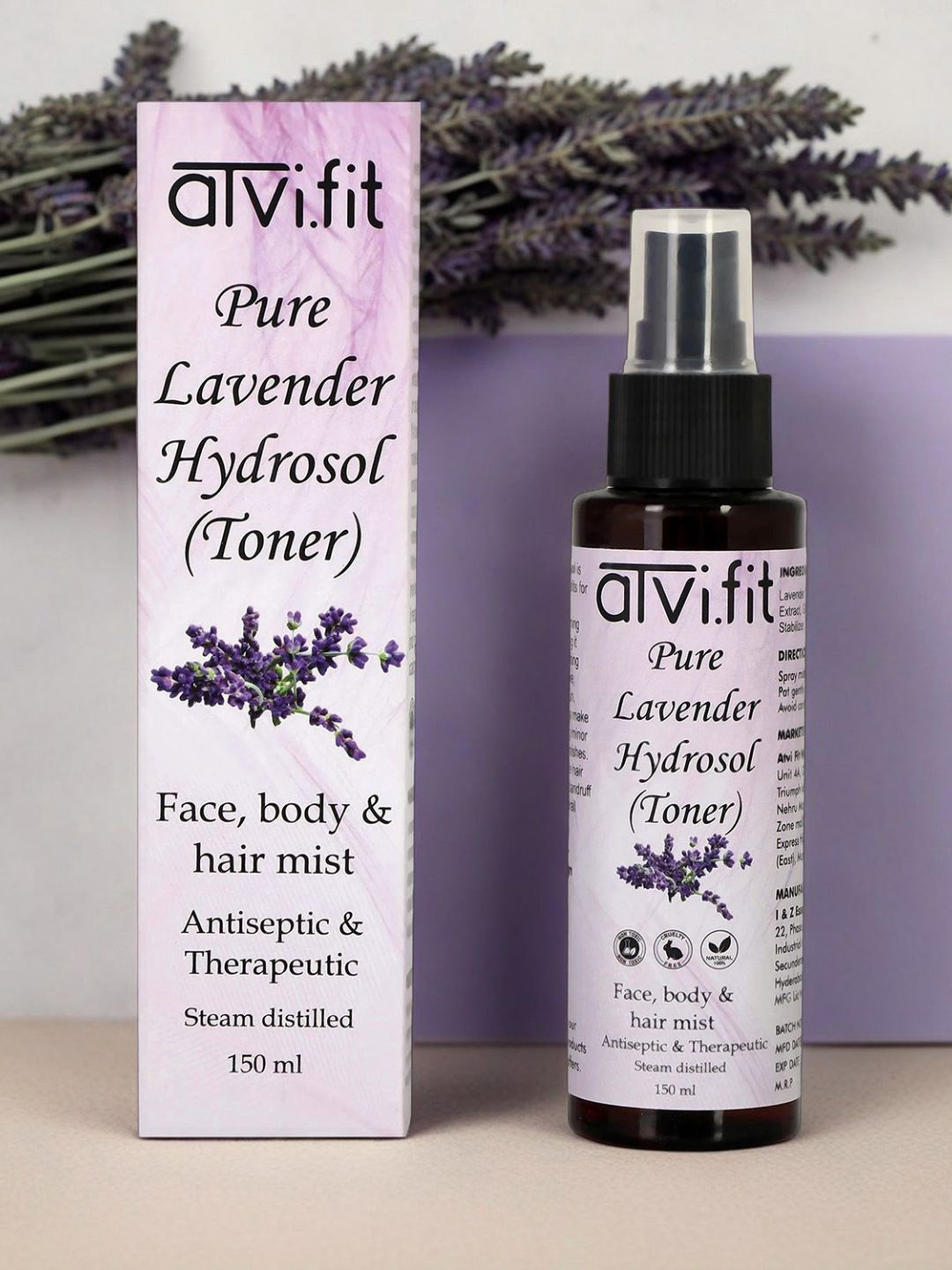 ATVI.FIT Pure Lavender Hydrosol Toner - 150 ml
