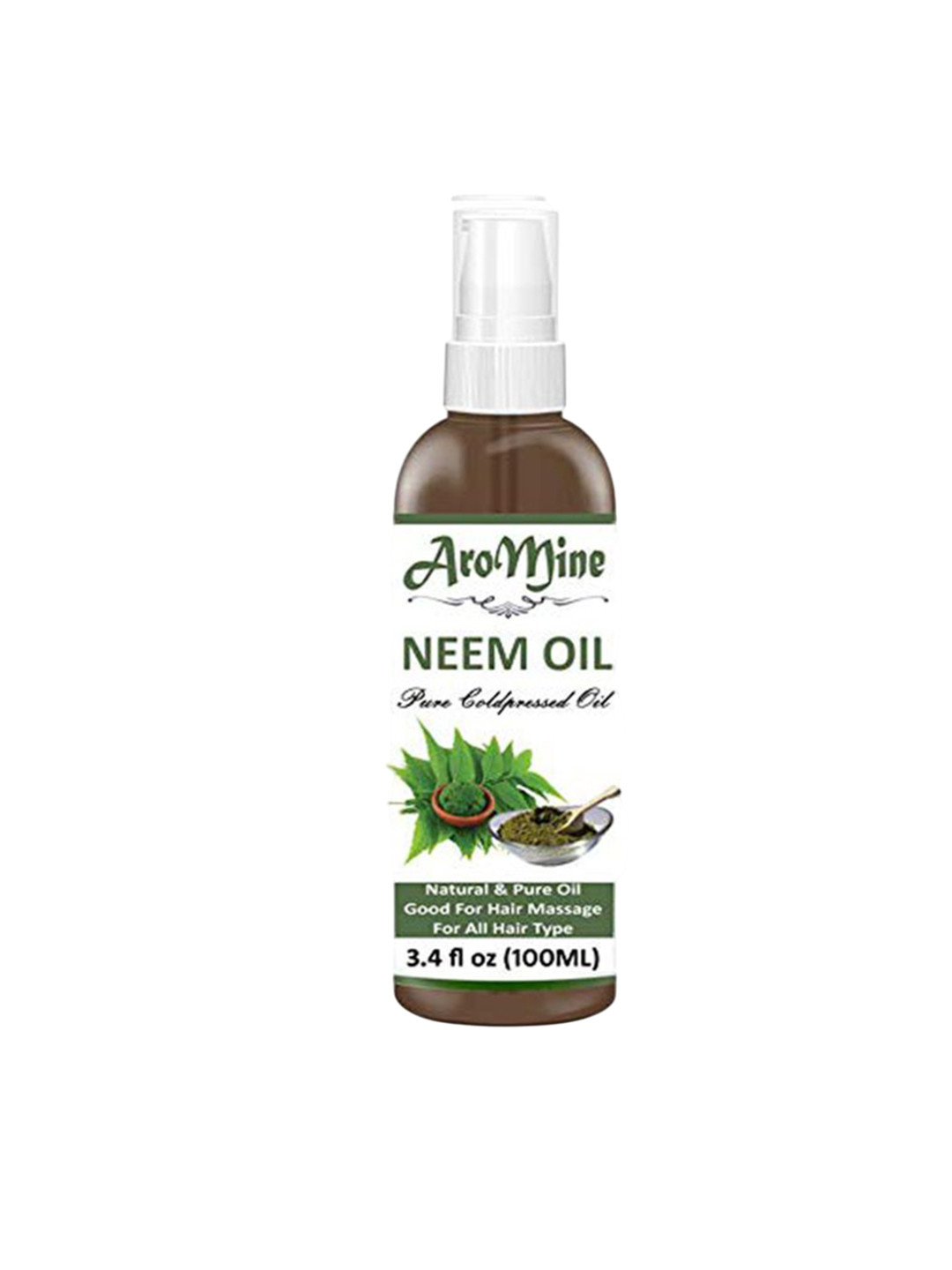 AroMine Neem Oil For Hair Fights Scalp & Skin - 100 ml