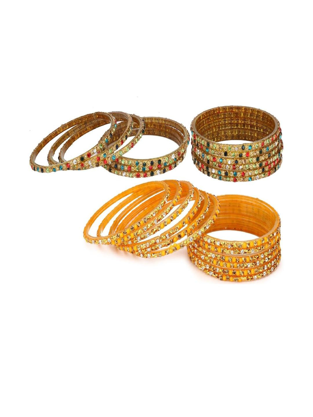 1ST TIME Multi Alloy Multicolor Bangles