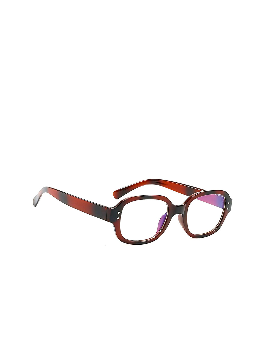 4Flaunt Unisex Abstract Printed Dotted Series Retro Rectangle Frame