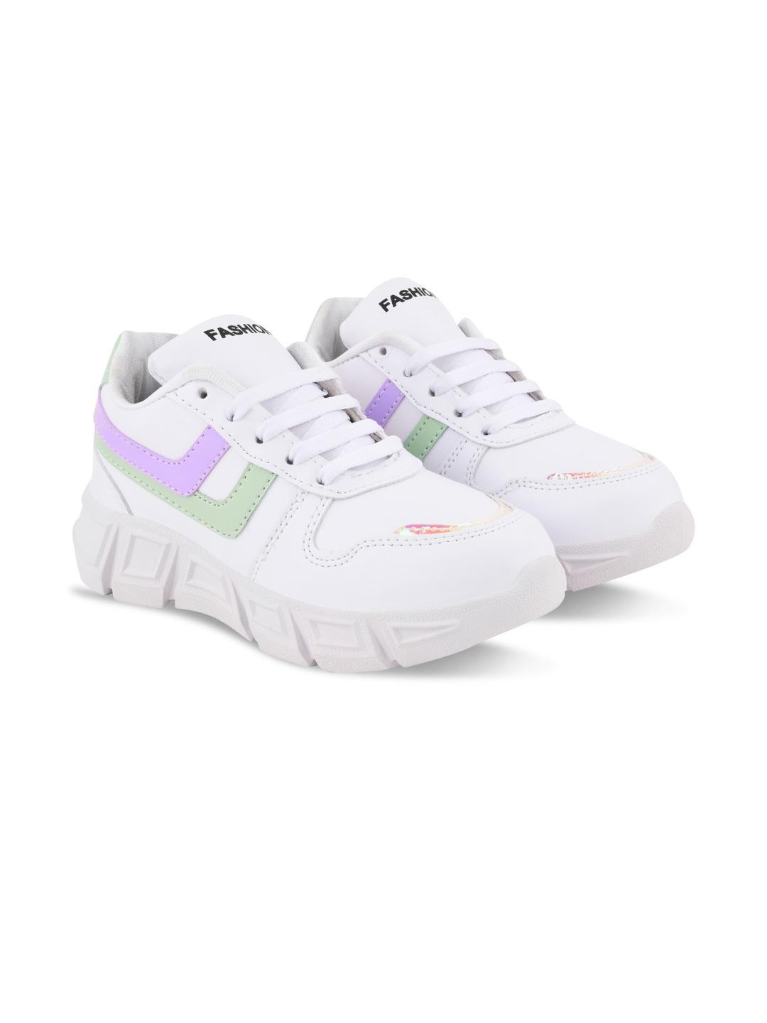 COGS Purple Synthetic Leather Casual Shoes