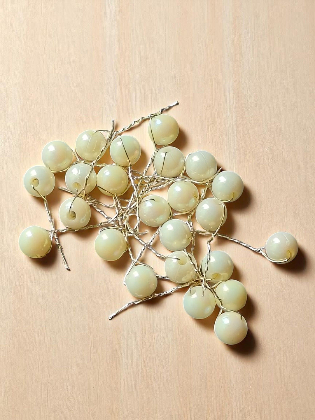 CHANDERKASH Set Of 24 Bridal U-Shaped Faux Pearls Hair Pins