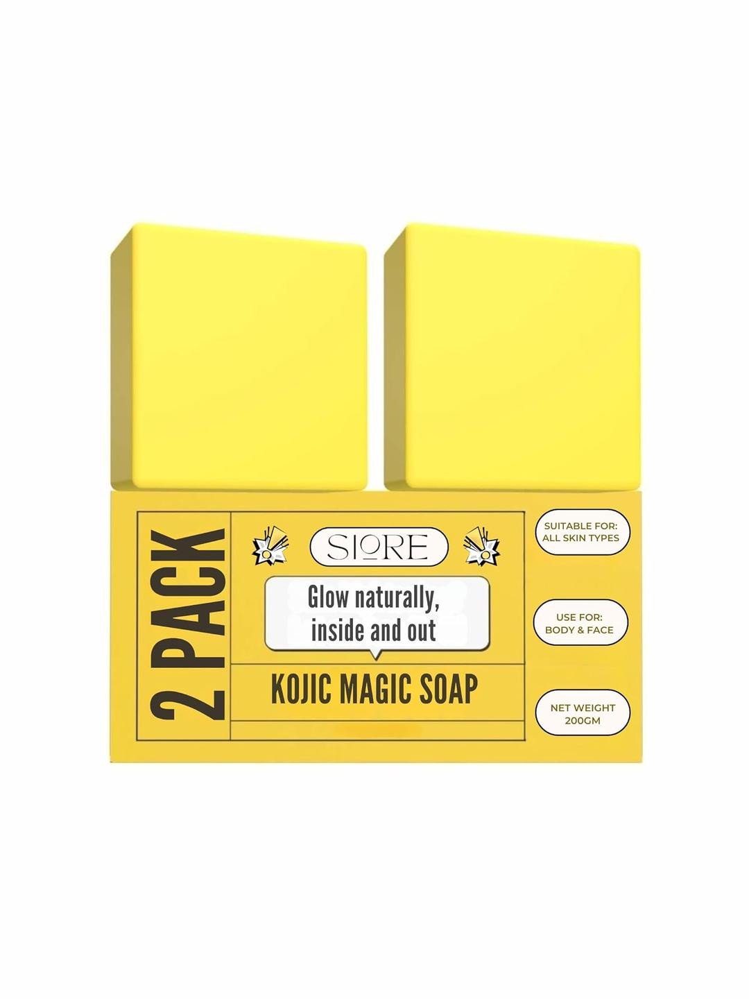 SIORE Set Of 2 Kojic Magic Soaps