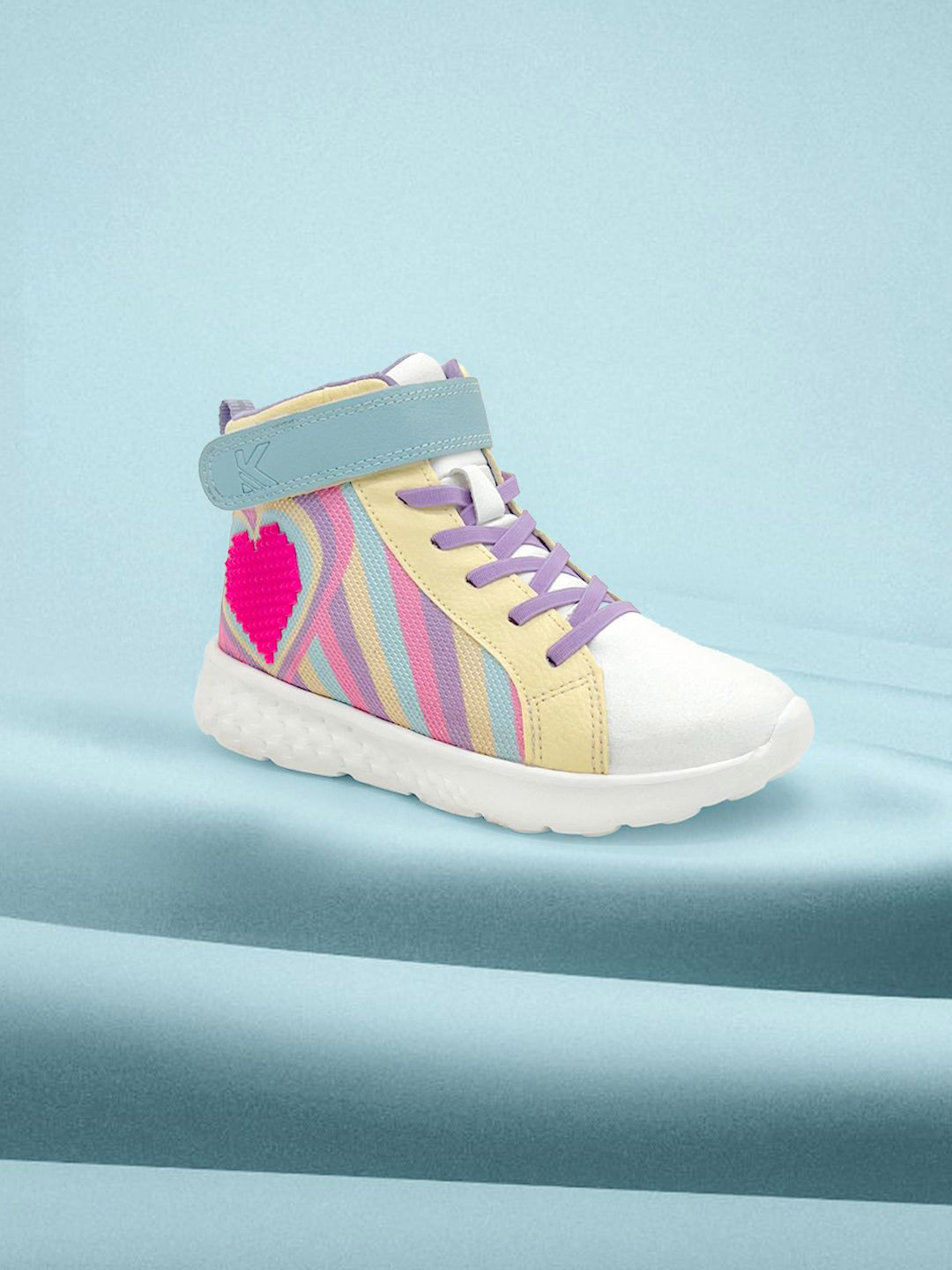Hopits Girls Colourblocked Slip-On Sneakers