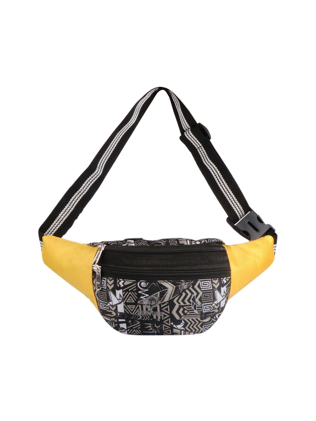 NICE PURSE Abstract Printed Waist Bag