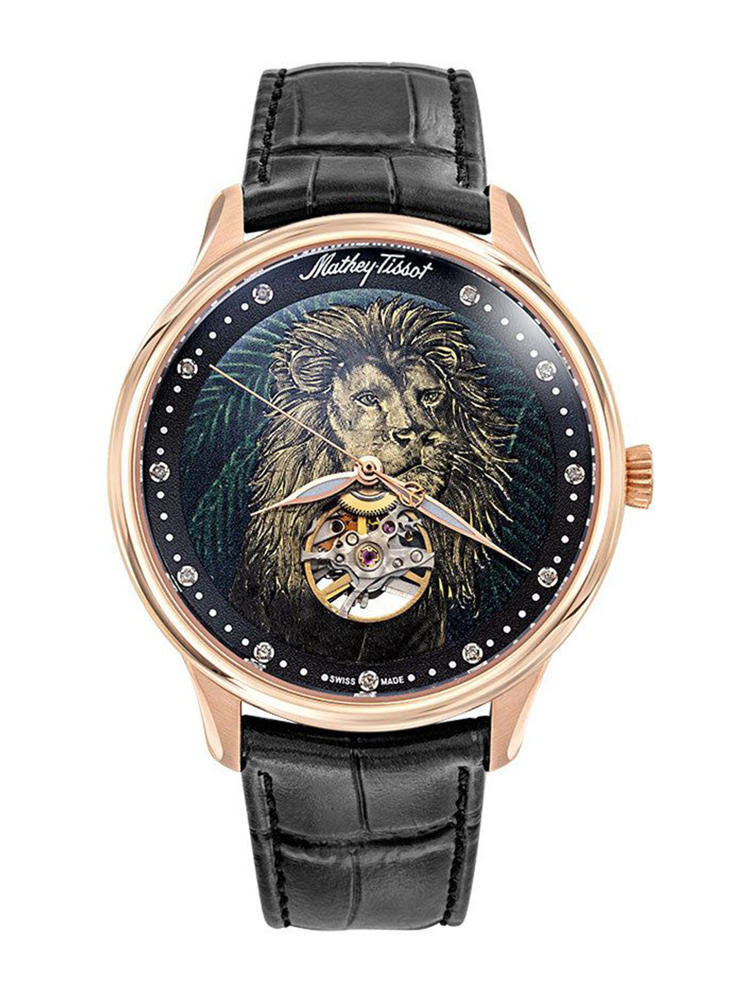 Mathey-Tissot Swiss Made Men Edmond Automatic Multicolor Dial Analog Watch MC1886PLIO