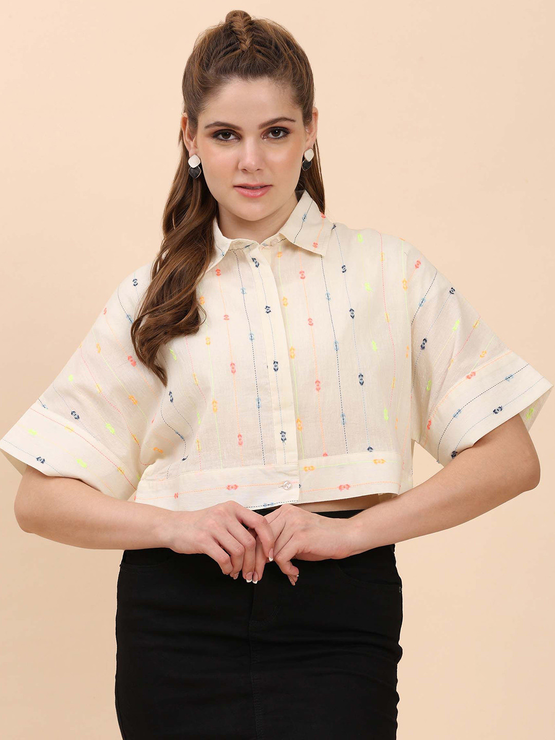 Aanandini Women Relaxed Casual Shirt