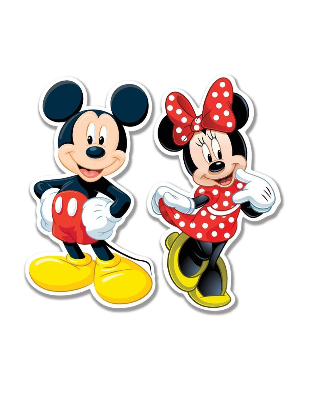 Evercaregifts Cartoon Magnet Mickey & Minnie Mouse Fridge Magnets