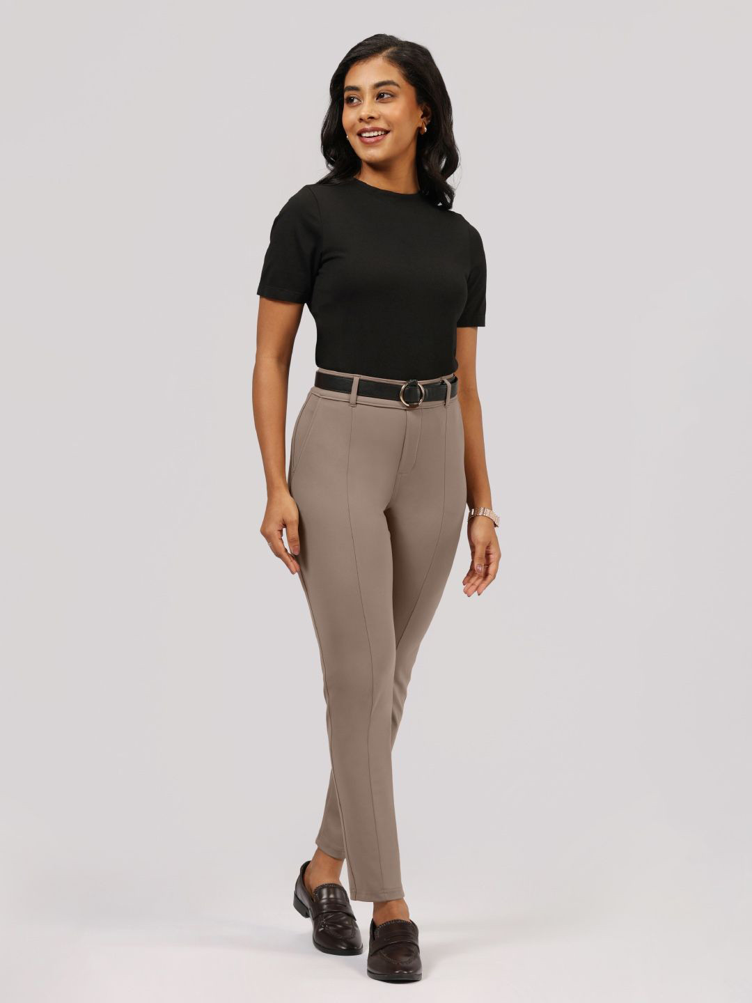 Blissclub Women Relaxed High-Rise Ultimate Cigarette Pant