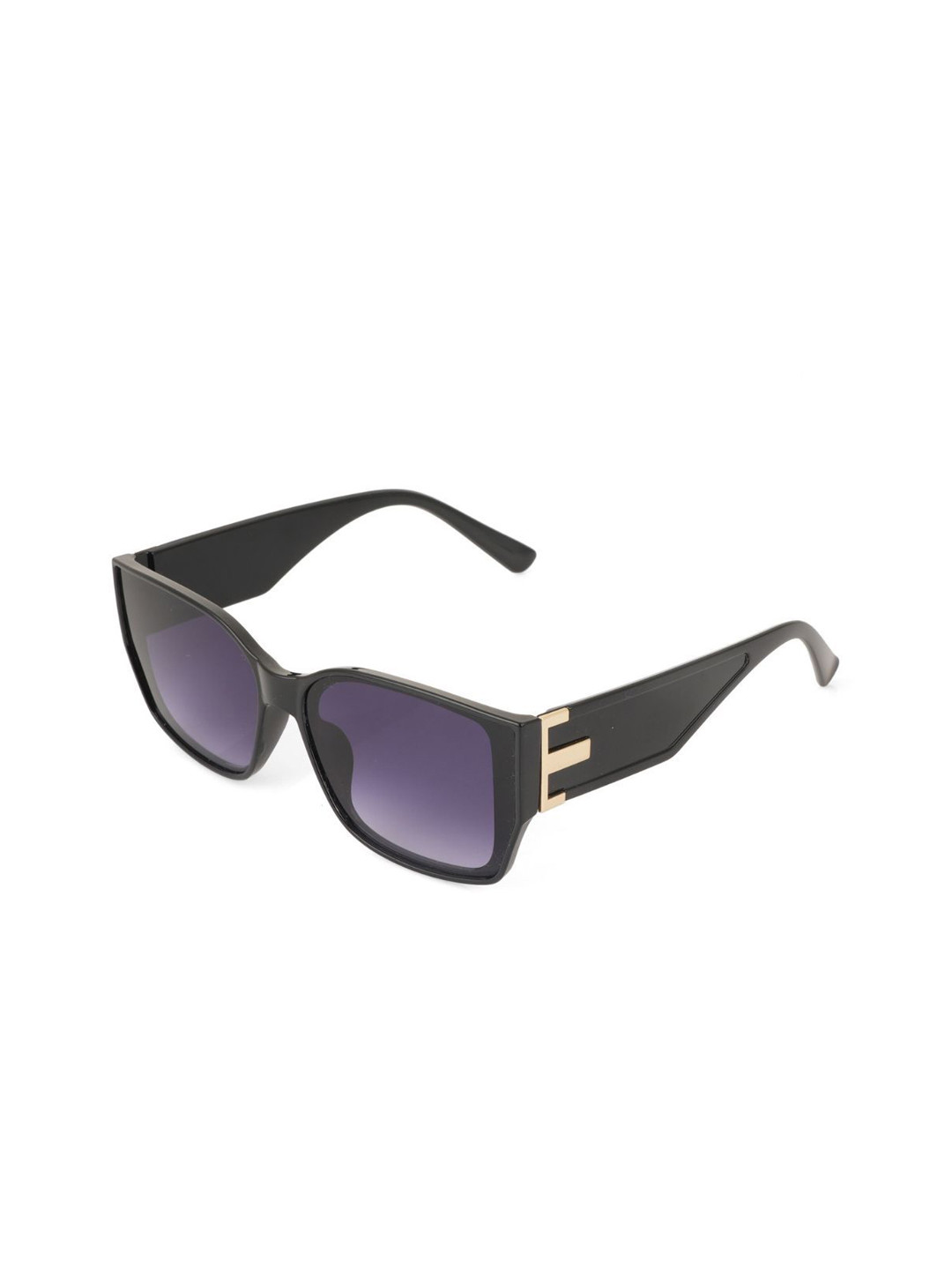 BAYBERRY Unisex  Square Sunglasses with UV Protected Lens DS 1168 BLACK