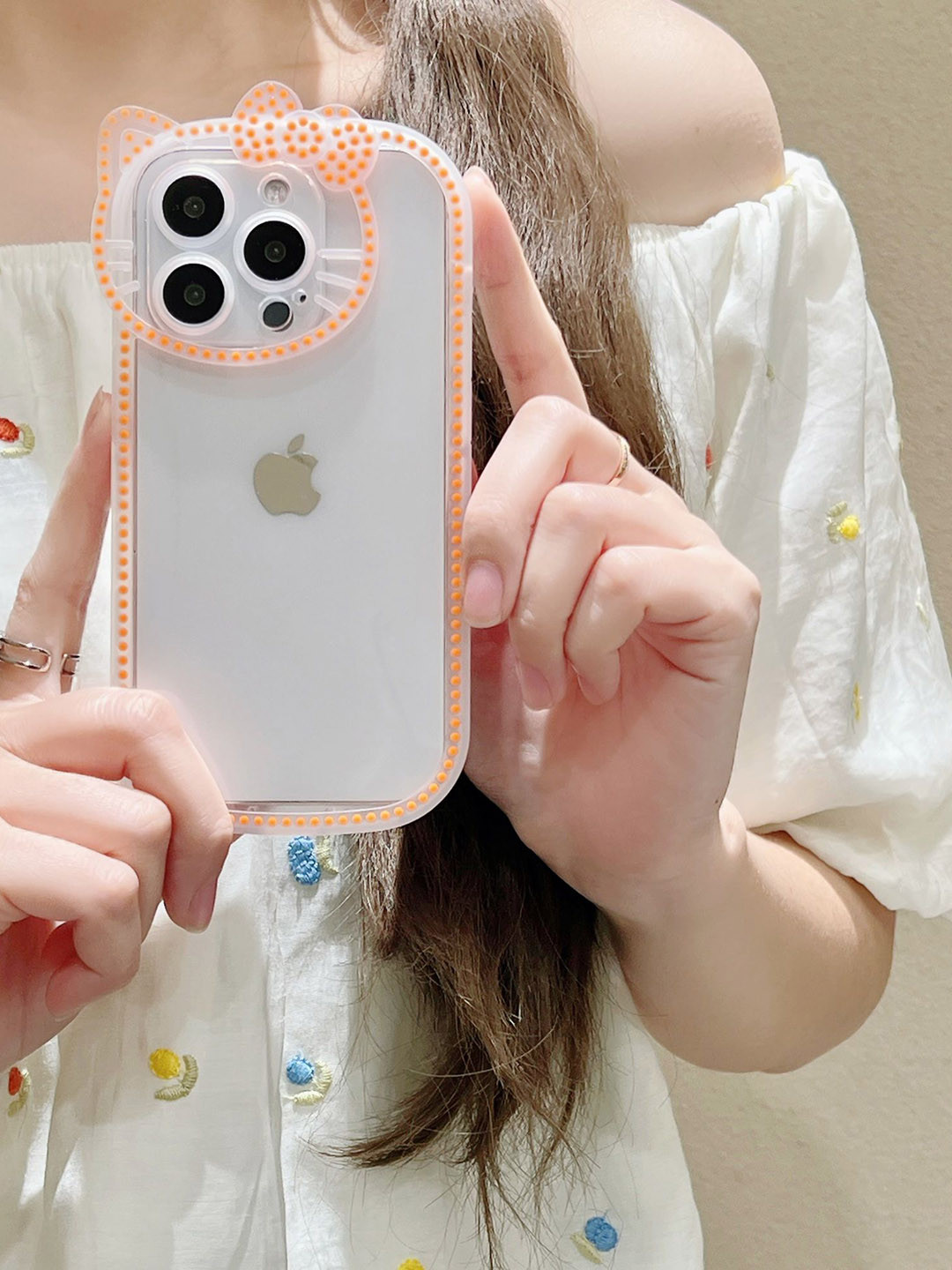 CASE CREATION Transparent Impact Resistant iPhone X Bumper Case Mobile Accessories