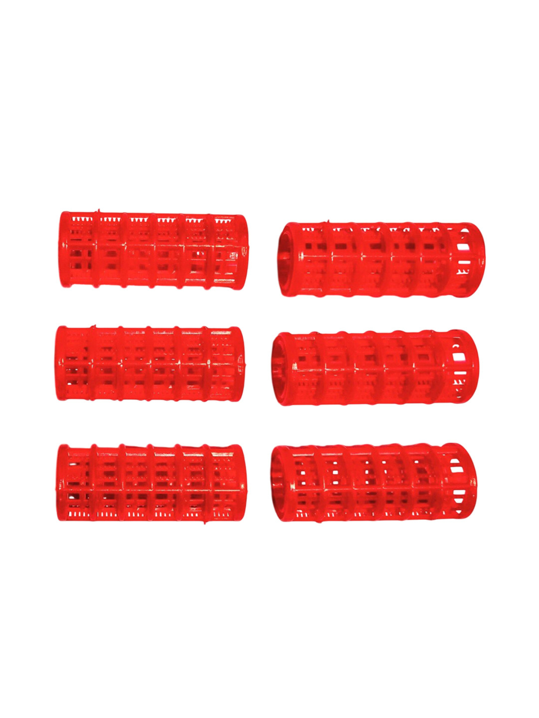 KOLORUP BEAUTY Set Of 6 Hair Curler And Roller- Red