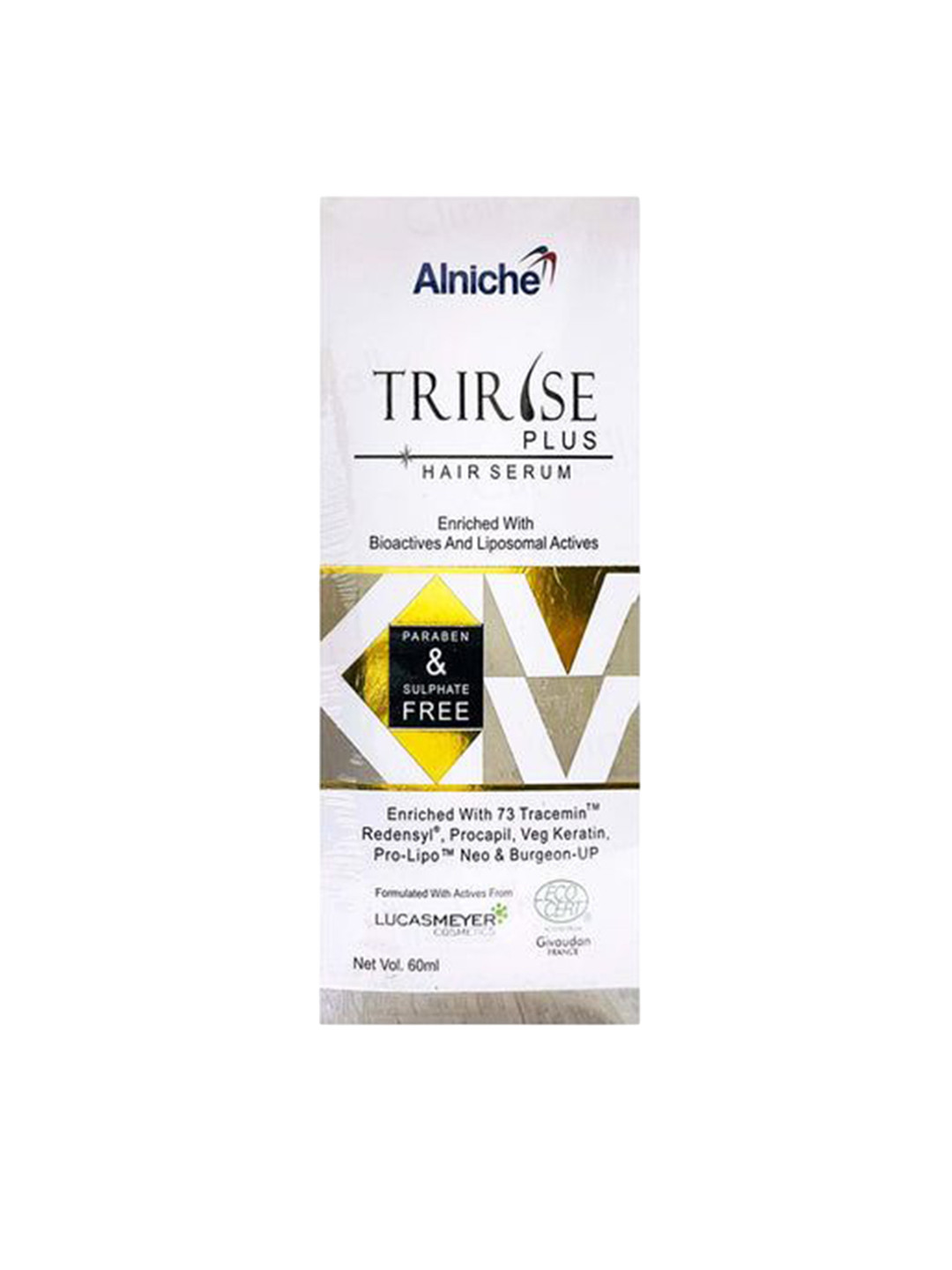 ALNICHE Tririse Plus Hair Serum With Bioactives - 60 ml