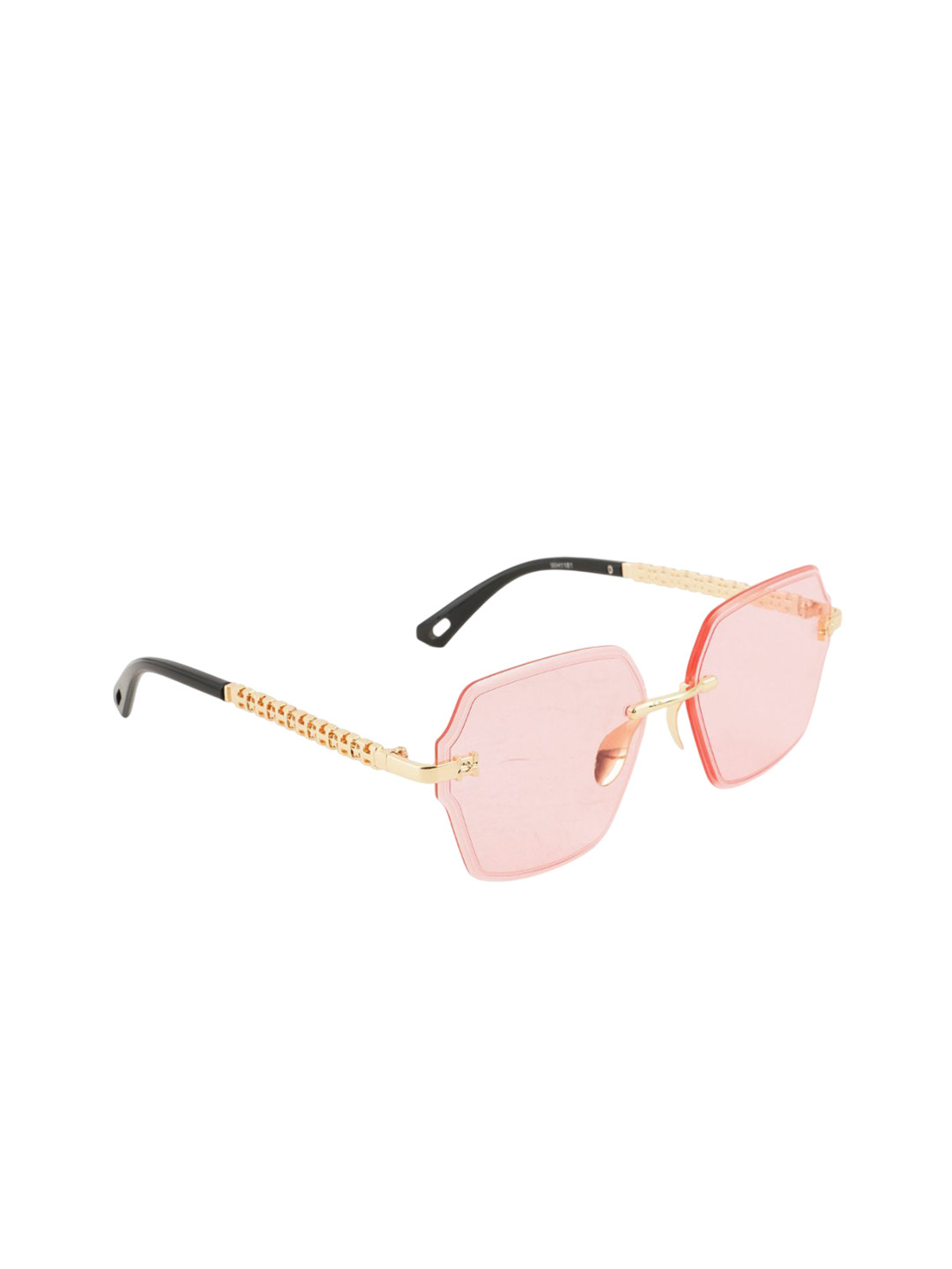 BAYBERRY Men Oversized Rimless Sunglasses UV Protected Lens DS 1115