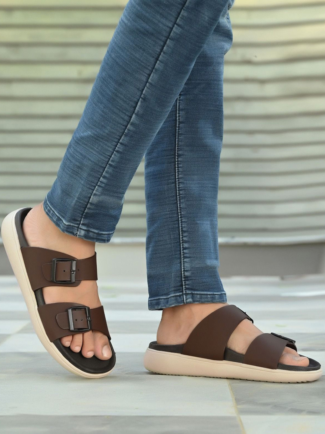 JK Port Men Flip Flops Sliders