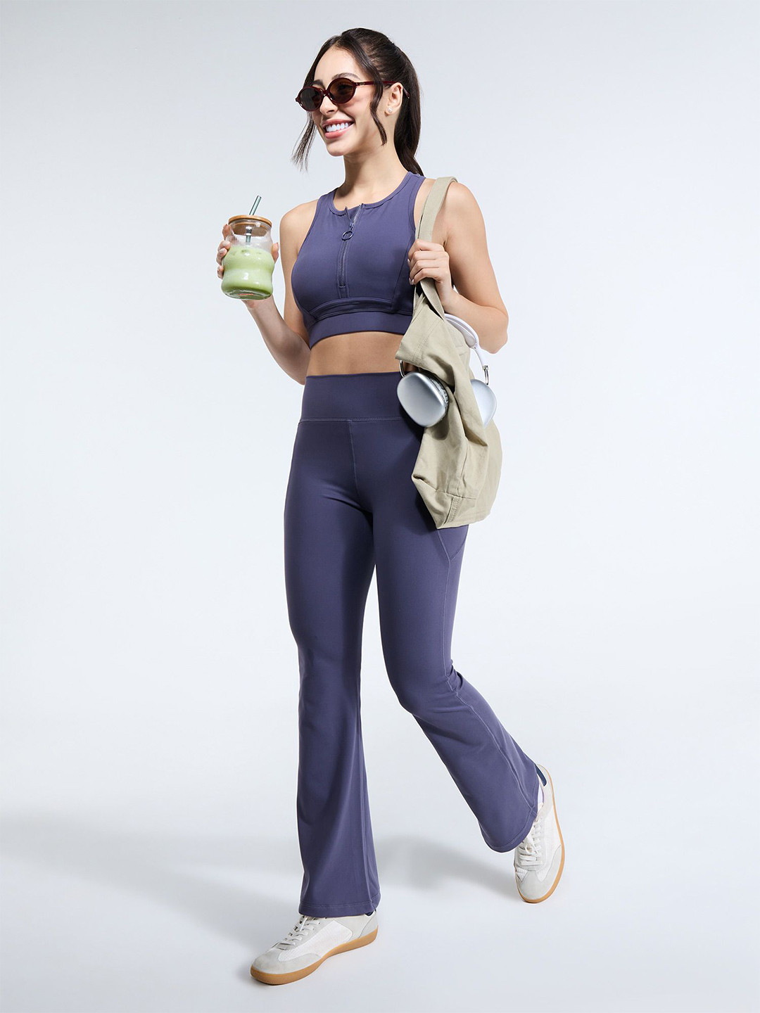 CAVA Women Zip-Up Sports Bra