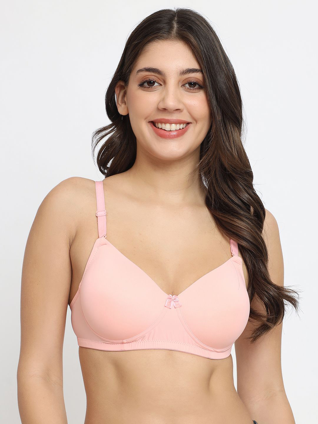 EFFECTINN Full Coverage Lightly Padded Stylish T-Shirt Bra