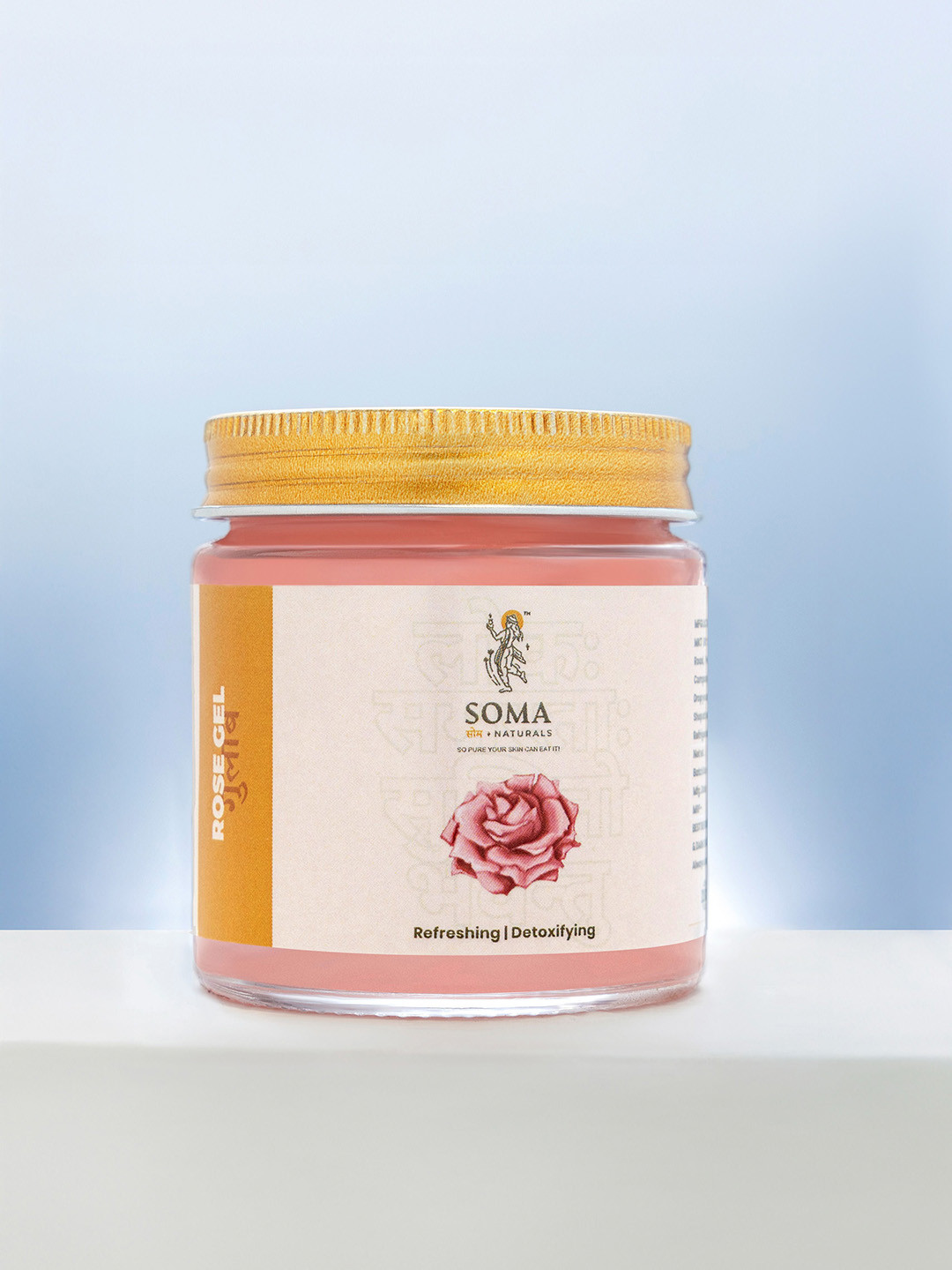 SOMA NATURALS Rose Gel For Glow & Shine - 100 g