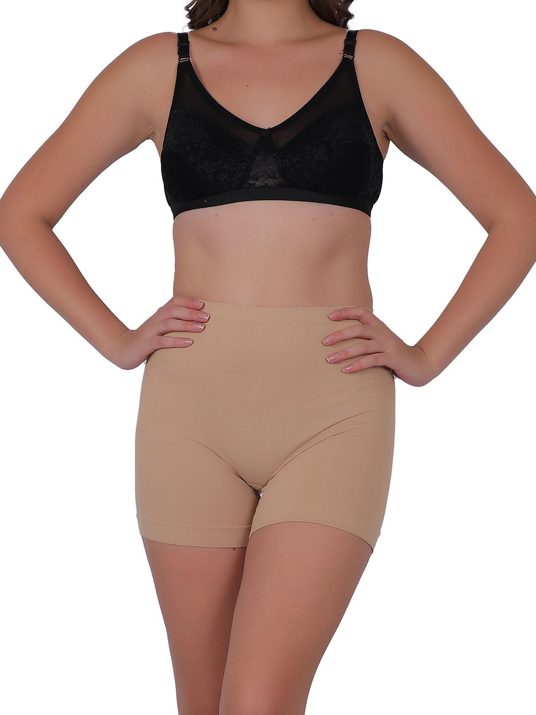 Lilots High-Rise Tummy Tucker & Postpartum Support Shaping Shorts