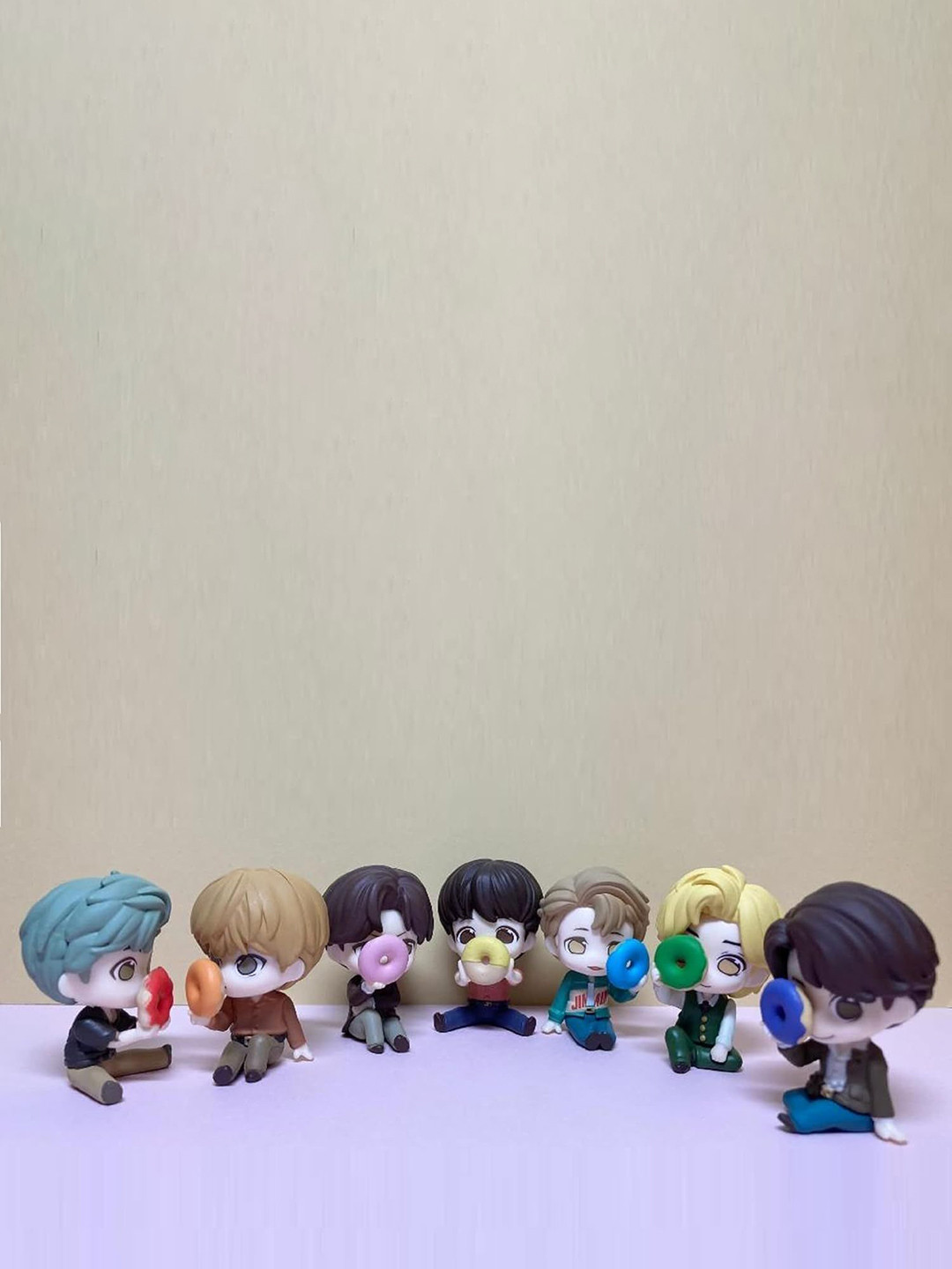 AUGEN Set Of 7 BTS  Action Figures & Toys