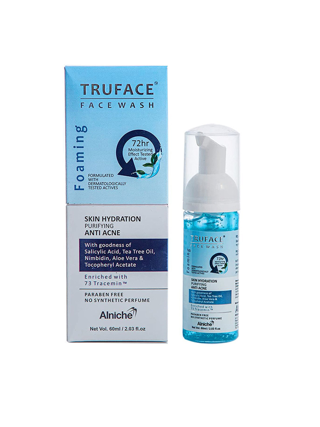 ALNICHE Truface Foaming Face Wash - 60 ml
