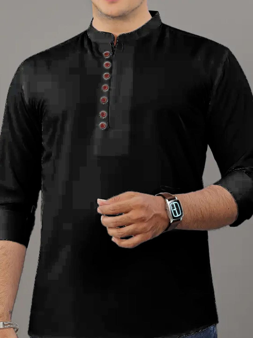 CROWNTAIL Cotton Men Kurtas