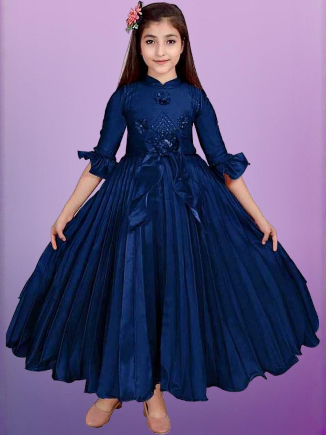 PRENA FASHION Girls Blue Dresses