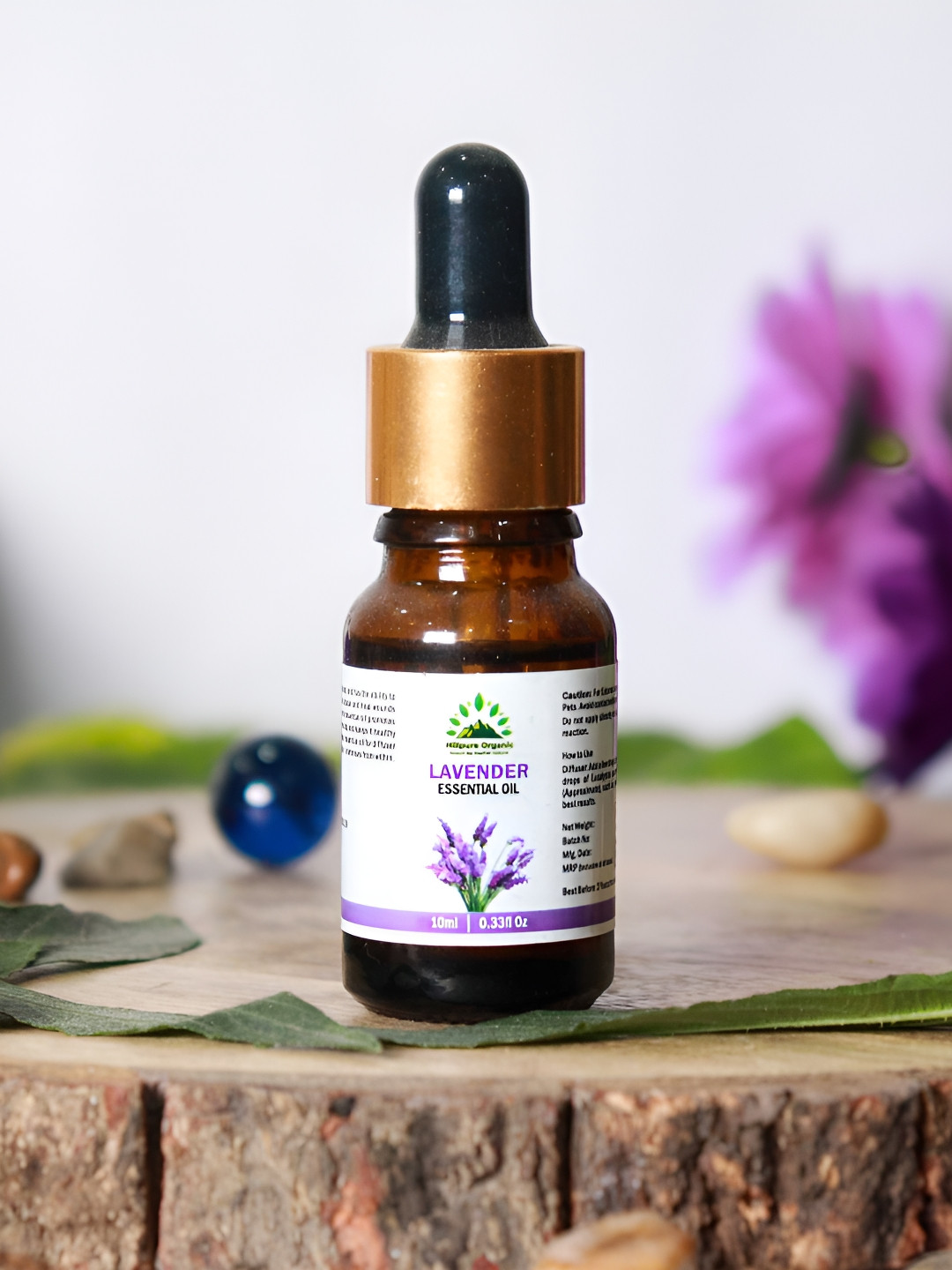 Hillpure Organic Lavender Pure & Natural Essential Oil - 10 ml