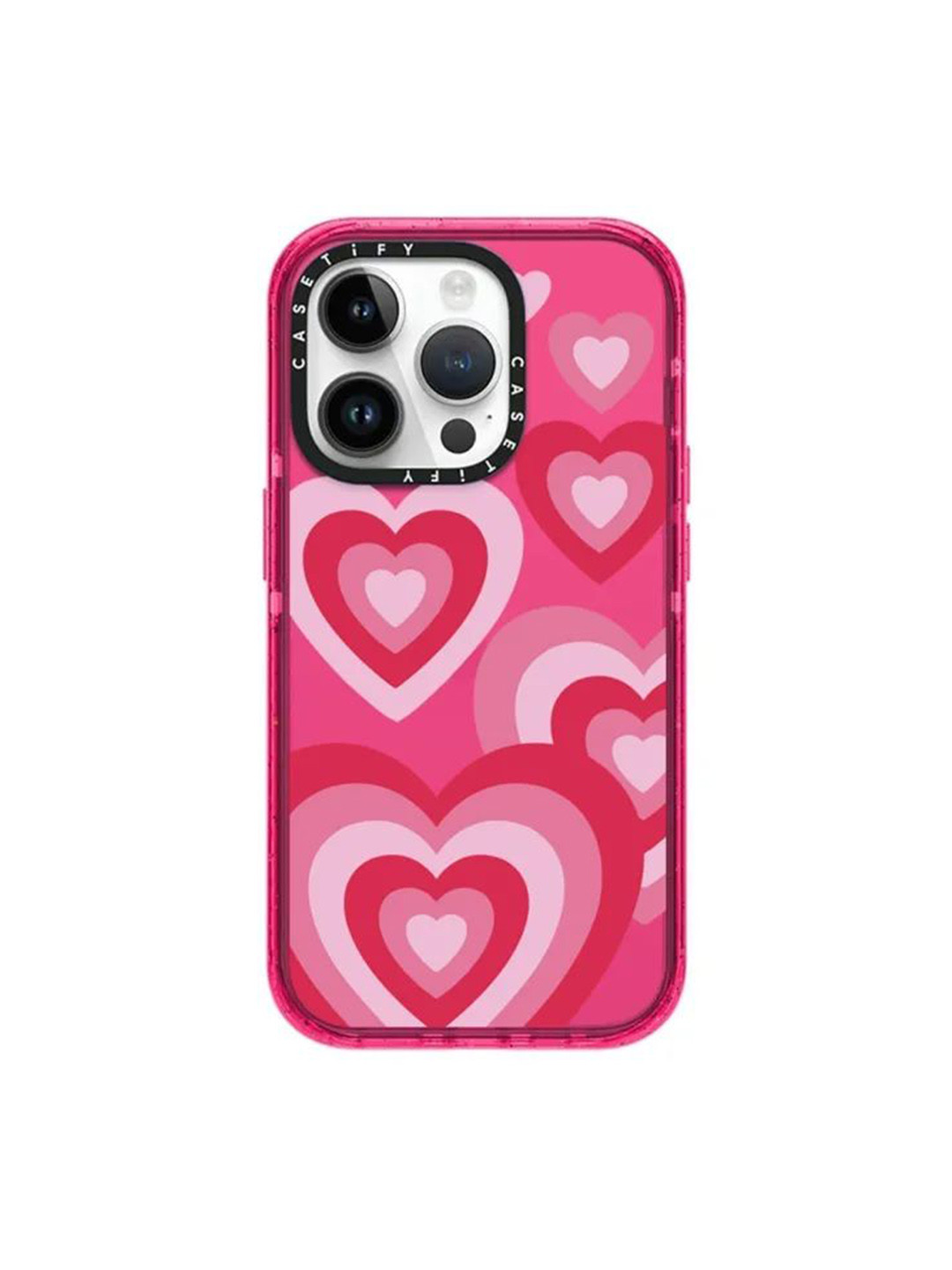 CASE CREATION iPhone 11 Heart Pink Love Impact Design Bumper Case Mobile Accessories